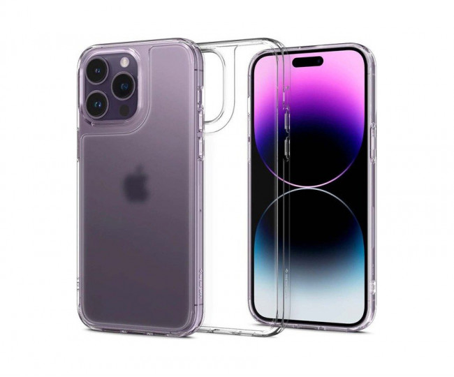 Чехол Spigen для iPhone 14 Pro, Quartz Hybrid, Matte Clear